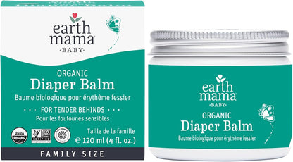 Organic Diaper Balm - 4 fl oz