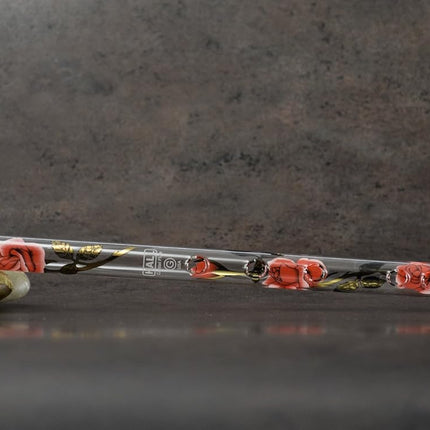 Hall Crystal Flute 11704 - Inline Glass Flute in G - Green Ivy