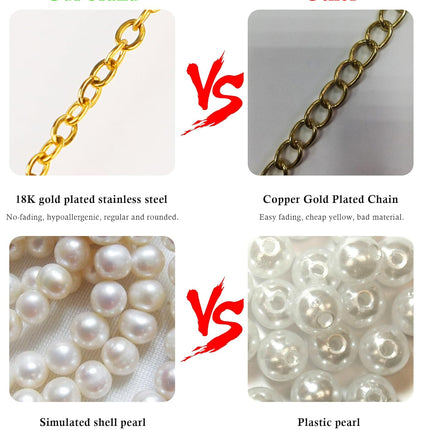 DAYANEY Pearl Bracelets for Women, Gold Bracelet Silver Pearl Jewelry as Gifts for Girls, Dainty Daisy and Heart Braclets Cute Floral Prom Jewelry for Bridesmaid Brazaletes Para Mujer