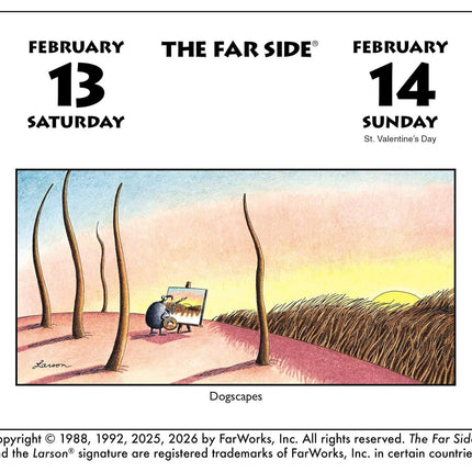 The Far Side® 2027 Off-The-Wall Day-to-Day Calendar