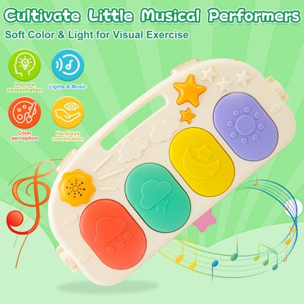 Baby Gyms Play Mats, Tummy Time Mat Toys, Infant Play Mat and Activity Gym, Baby Activity Mat Toys,Baby Play Piano Gym Mat, Play Mats for Babies Newborns and Toddlers 0-3-6-12 Months