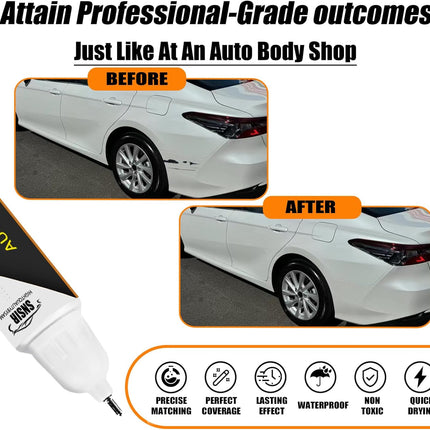 Car Touch up Paint(070 Blizzard Pearl Tricoat) Compatible with Toyota, Car Paint Pen Scratch Repair Two-In-One Touch Up Paint, Premium Car Scratch Remover for Deep Scratches