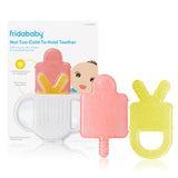 Silicone Teething Toys, 4-in-1 Teether for Babies & Infants