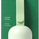 Dog Poop Bag Holder, Durable and Guaranteed Leakproof, Unscented, Dispenser with Starter Roll