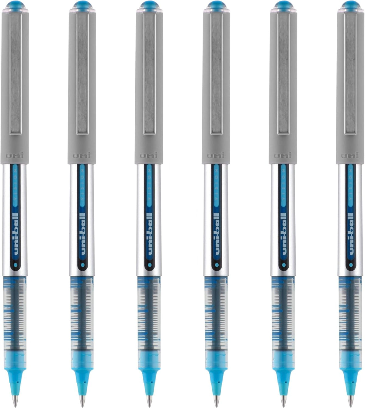 Rollerball Pen, Fine Point (0.7mm), Black Ink, 6 Pens - photo 4