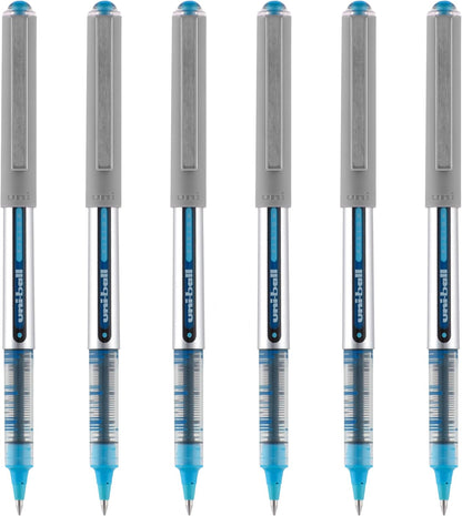 Rollerball Pen, Fine Point (0.7mm), Black Ink, 6 Pens - photo 4