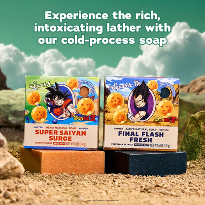 Natural Men's Cold Process Bar Soap Gift Set, 5 oz, 4-Pack - photo 5
