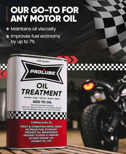 Engine Oil Treatment Additive for Gas & Diesel Engines, 1 Qt - photo 3
