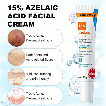 Azelaic Acid Serum for Acne-Prone Skin and Skin with Acne Concerns Suitable for Blemish-Prone Skin Redness Relief and Skin Clarity V3.1, 20g