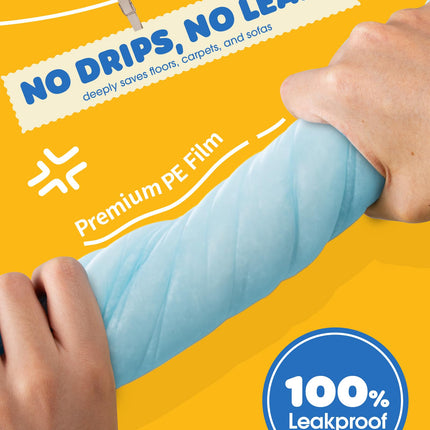 Puppy Pads for Dogs, 34x28 in, 6-Layer Leakproof, 50-Pack
