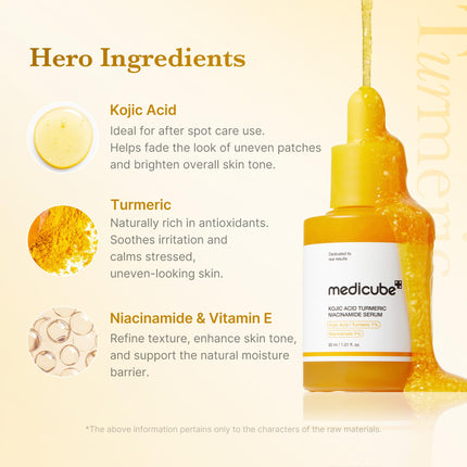 Kojic Acid Turmeric Clarifying Capsule Serum for Troubled Skin
