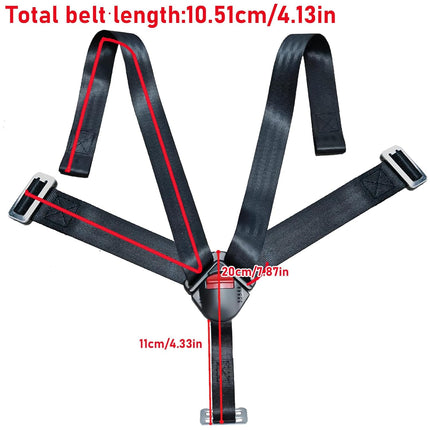 Universal 5 Point Baby Seat Chest Harness Clip and Child Seat Chest Harness Clip Buckle Replacement for Kids Trend Adjustable Guard