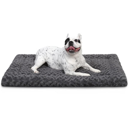 Alfombrilla lavable para cama de perro tamaño grande, almohadilla esponjosa para jaula de mascotas 48x30 XXL