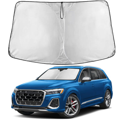 Car Front Windshield Sun Shade, Foldable Window Shade for SUVs