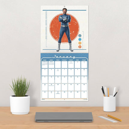 2026 Fantastic Four Wall Calendar