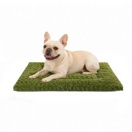 Alfombrilla lavable para cama de perro tamaño grande, almohadilla esponjosa para jaula de mascotas 48x30 XXL