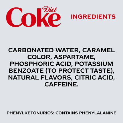 Amazon.com : Diet Coke Diet Soda, 16.9 fl oz Bottles, 6 Pack - Cola Soft Drinks : Everything Else