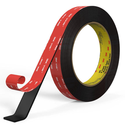 Double Sided Tape Heavy Duty 10FT,Double Sided mounting Tape for Walls,vhb Strong Double Sided Tape Heavy Duty for Car, LED Strip Light, Home/Office Decor