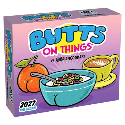 Butts on Things 2027 Day-to-Day Calendar