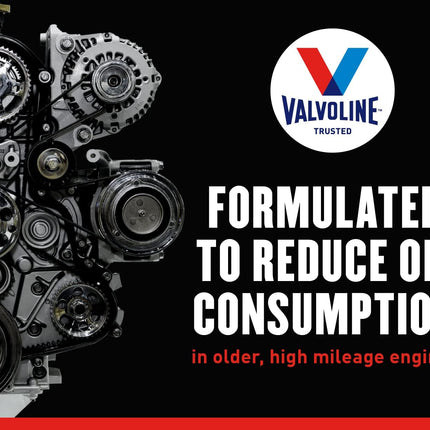 Valvoline High Mileage 150K with Maxlife Plus Technology 5W-20 Motor Oil 1 Quart