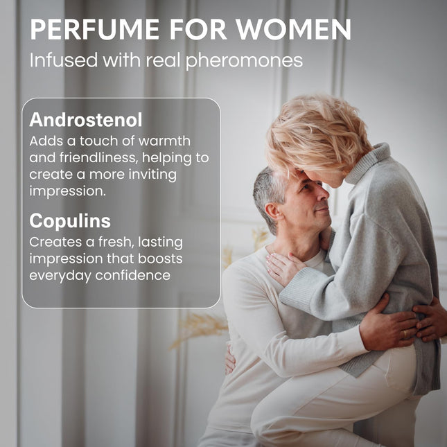 Pheromones Perfume for Women with Jasmine and Rose - 15ml