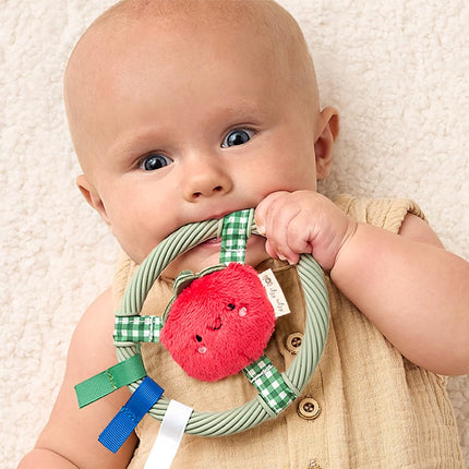 Itzy Ritzy Teething Ring (Tomato)