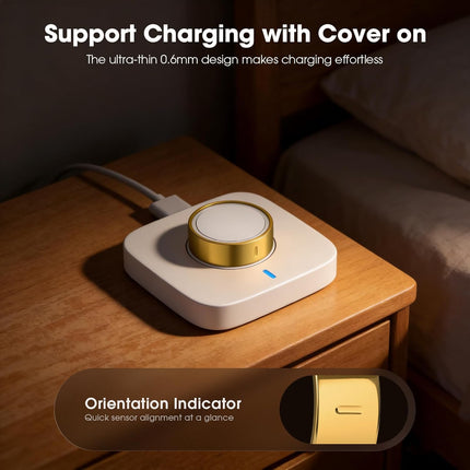 High-Gloss Plated Covers Compatible with Oura Ring Gen 4/Oura Gen 3 Cover, Anti-Scratch Ultra-Thin TPU Ring Protector Case Accessories for Women Men - Not for Oura 4 Ceramic