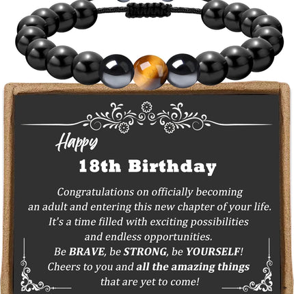 Sereney Graduation Gifts for Teens Boys Adults Son Teenage, Adjustable ID Triple Protection Happy Birthday Gifts for 9 10 11 12 13 15 16 21 30 40 50 60 Year Old Son Men Dad Grandson Brother Boyfriend