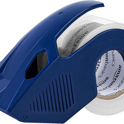 Amazon Basics Heavy Duty Packaging Tape with Dispenser for Shipping, Sealing Boxes, Moving and Storing, 1.88" x 22.2 yds, 6-Pack, 4.33 x 2.64 x 2.36 in