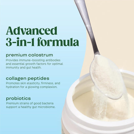 Bovine Colostrum Powder with B-12 — Gut & Immune S
