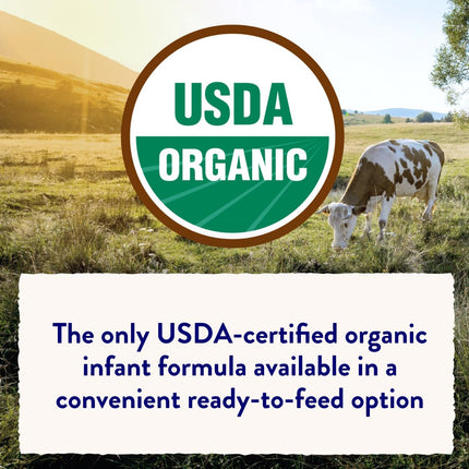 Similac Organic Infant Formula, Easy to Digest, USDA-Certified Organic, Powder, 20.6-oz Tub