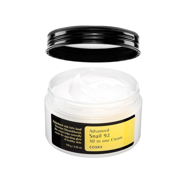 Snail Mucin 92% Face Moisturizer, 3.52 Oz, Lightweight Moisturing Cream