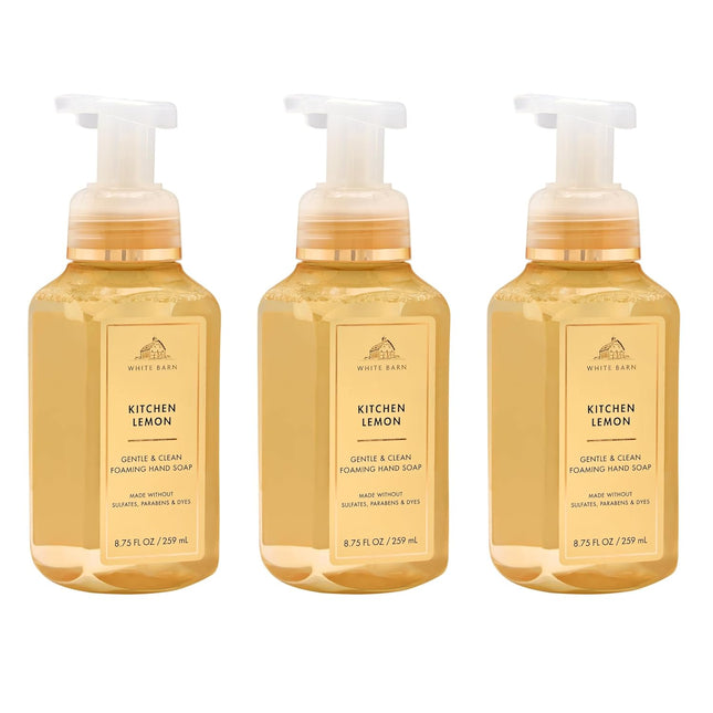 Kitchen Lemon Gentle & Clean Foaming Hand Soap, 3-Pack