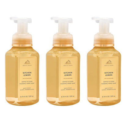 Kitchen Lemon Gentle & Clean Foaming Hand Soap, 3-Pack