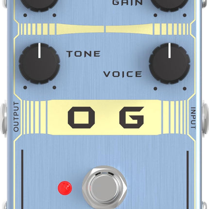 OG,Guitar Pedal,Electric Guitar Effects Pedal for Guitars and Bass Effect Pedals Mini Single Type DC 9V True Bypass