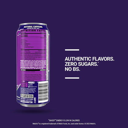 Grape Energy Drink 12-Pack, 16 oz Cans - photo 3
