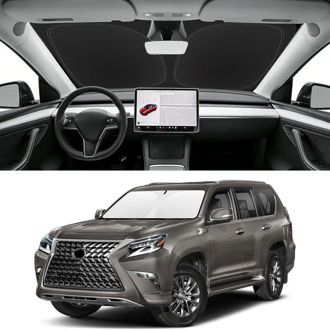Custom Fit Windshield Sun Shade for 2010-2023 GX Vehicles
