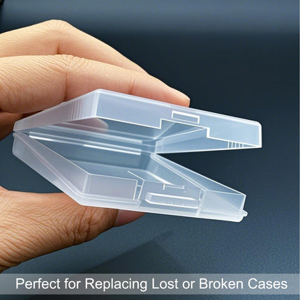 HUGJEPTTY Gameboy Color Case Gameboy Case 12PCS，Anti Dust Transparent Protective Game Cartridge Case Storage Box for Nintendo Gameboy Color GBC GB GBP（2.6x2.8x0.5Inch）