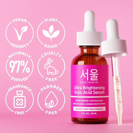 SeoulCeuticals brightening serum before after results