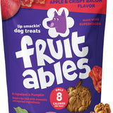 Baked Dog Treats, Pumpkin Snacks for Dogs, Low Calorie & Delicious, No Wheat, Corn or Soy, Healthy Puppy Training Treats, Made in the USA, Apple and Crispy Bacon Flavor, 7oz