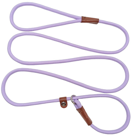 5/6/7 FT Slip Lead Dog Leash for Small Dogs, 1/4" Thin Nylon Rope