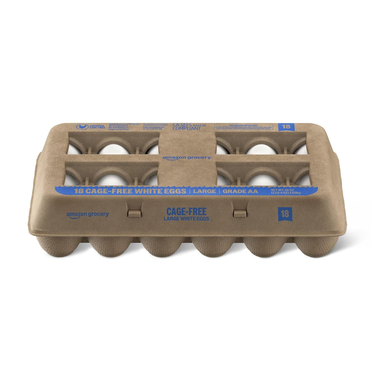 Cage-Free Large White Eggs, 18 Count