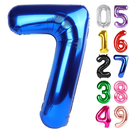Gold 1 Balloon - Number Balloon 40 Inch, 1st Gold Birthday Decorations