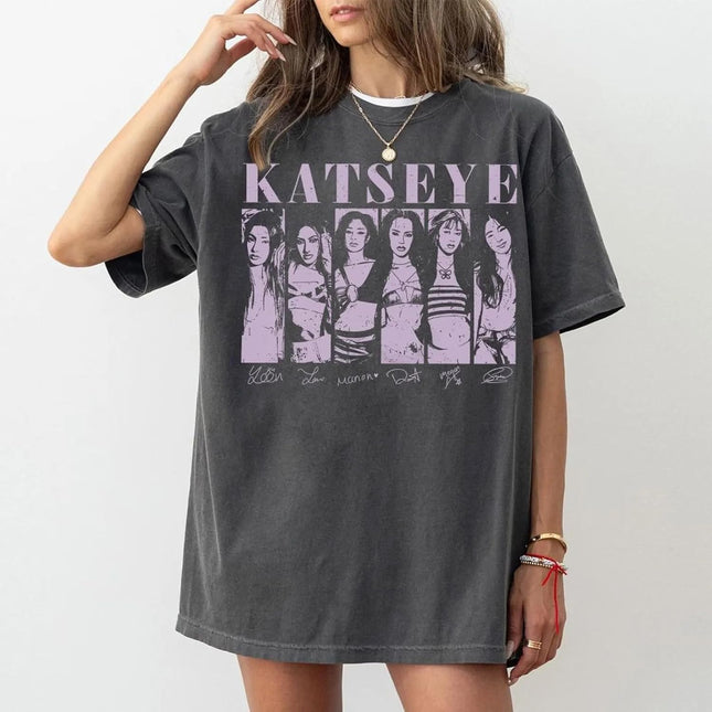 SourceToHome FuenteACasa KATS.Eye Handmade Vintage Style Photo Collage T Shirt — Home & Lifestyle
