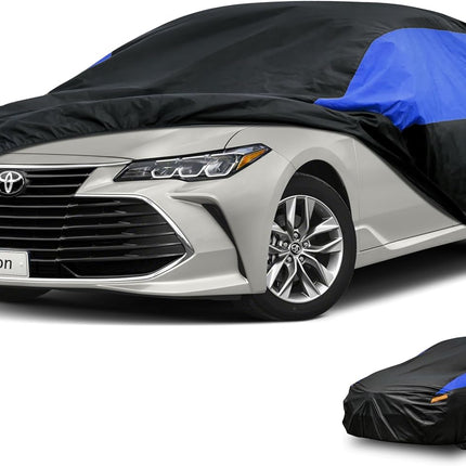 GUNHYI Toyota Car Cover Custom Fit Toyota Avalon Waterproof All Weather, Lightweight Full Exterior Cover for Automobiles Outdoor Sun UV Rain Dust Snow Wind Protection.