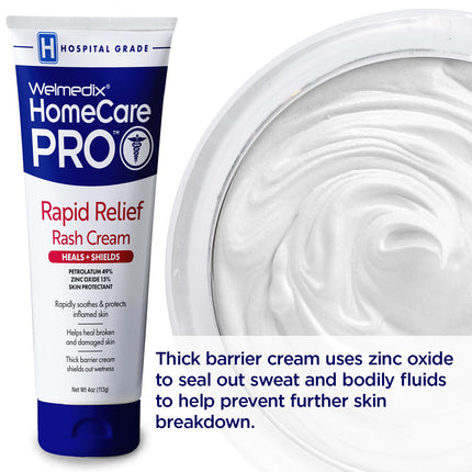 Adult Diaper Rash Cream - Maximum Strength Zinc Oxide Cream