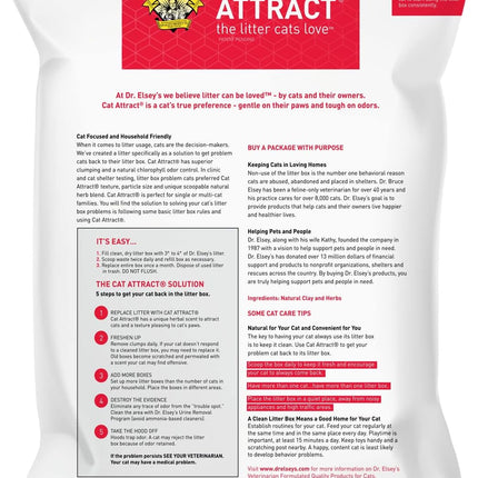 Dr. Elsey's® Cat Attract® Clumping Clay Cat Litter 18-lb. Bag