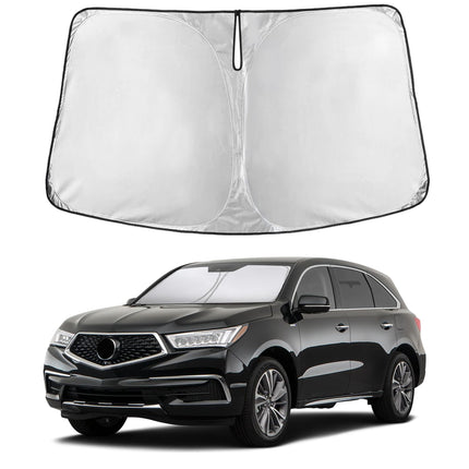Car Front Windshield Sun Shade, Foldable Window Shade for SUVs
