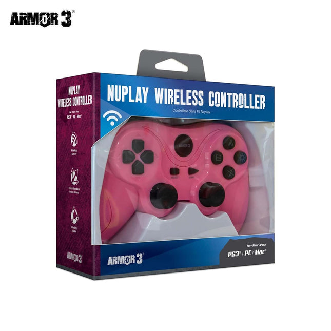 Wireless Game Controller for PS3(Playstation 3) - Pink