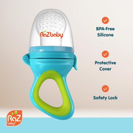 Baby Solids/Frozen Fruit Feeder Pacifier, Infant Teether Toy 6M+, BPA-Free, Introduce Solids, Dishwasher - photo 5
